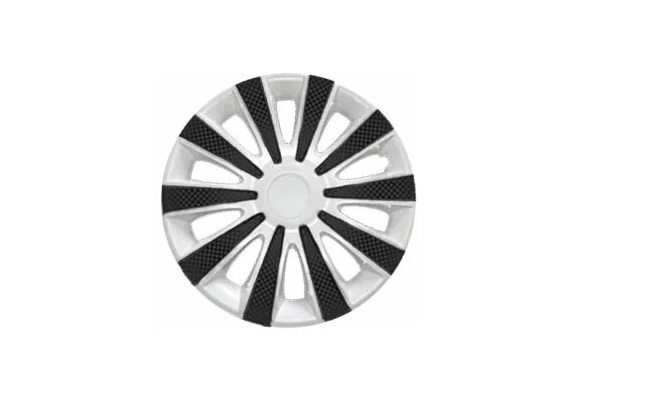 Колпаки R15  Карат белый Super Black компл. 4 шт S15175