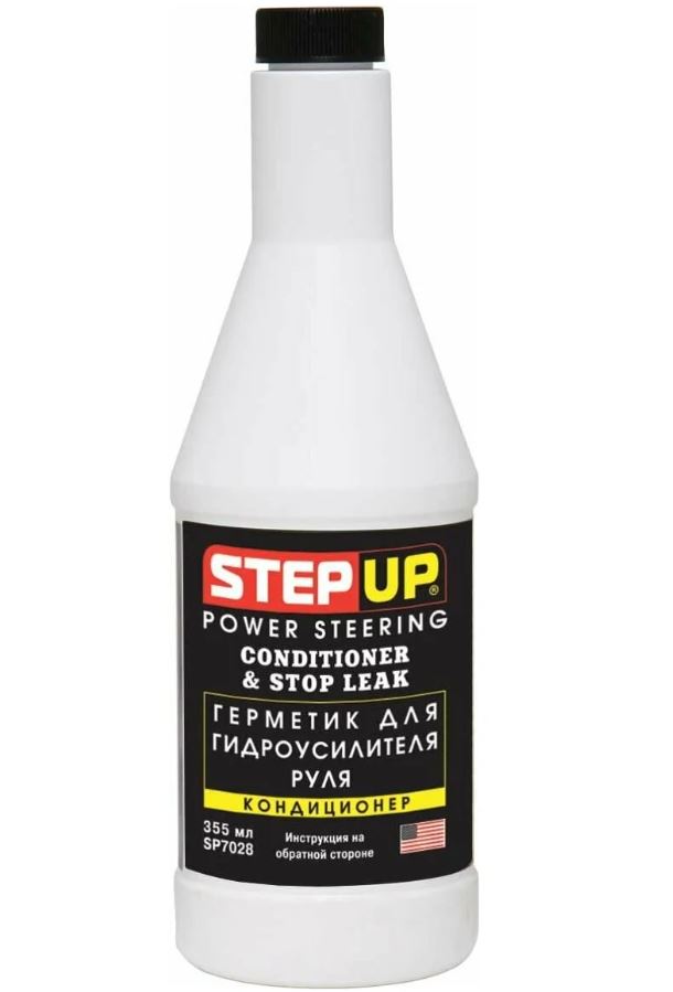 Жидкость для ГУР StepUp 355мл с герметиком SP7028