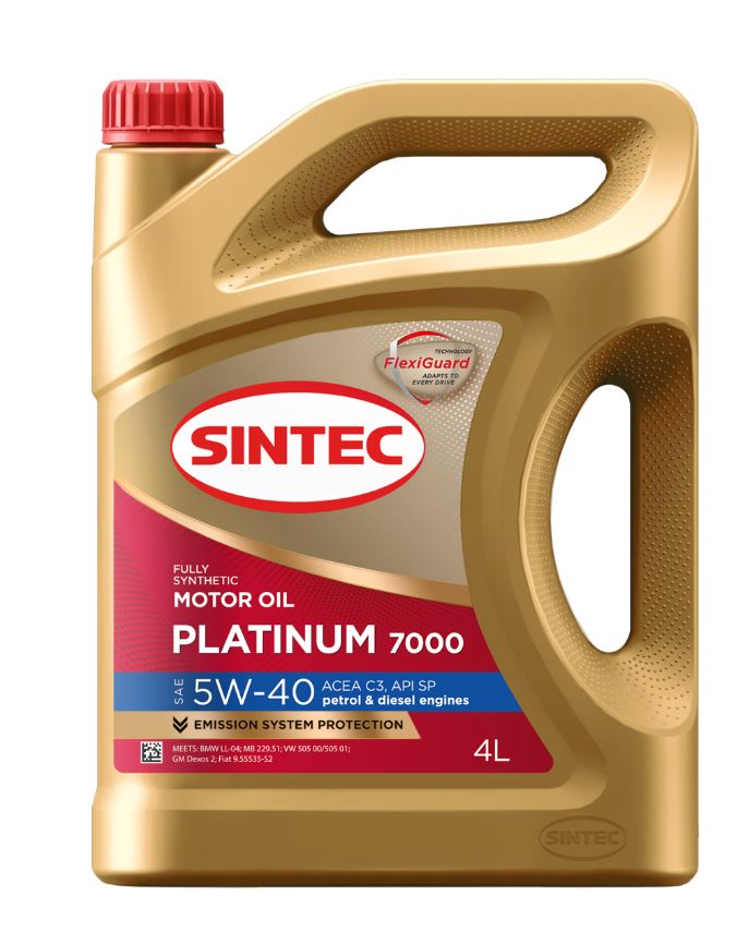 Sintec Platinum 7000 5w40 C3 SP 4л.