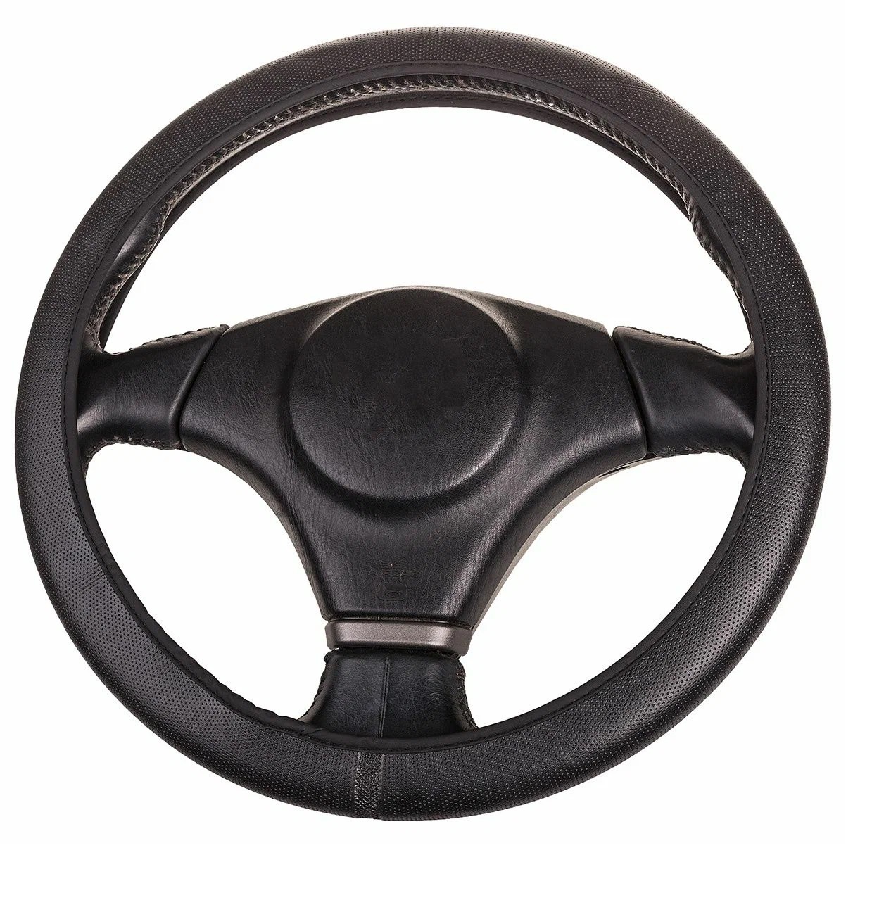 Оплетка SKYWAY FLEX-3 М Черная экокожа (S01109004)