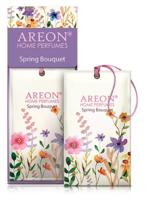 Ароматизатор подвесной AREON OME PERFUMES SACHET Spring Bounquet 704-SPW-01