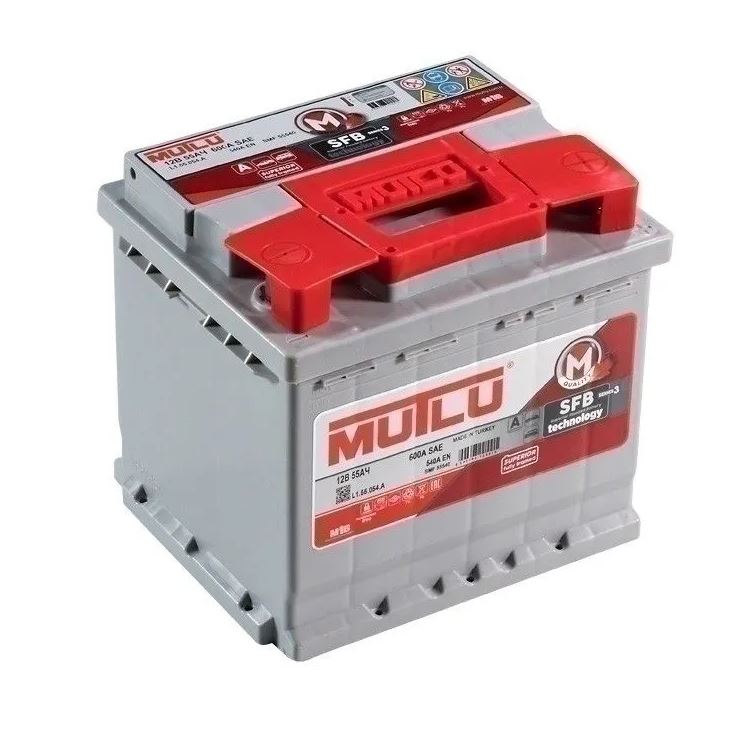 Аккумулятор MUTLU 55 А/ч обр.п (L1.55.054.A-12V 540 EN 55400)