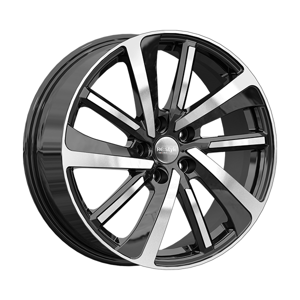 диски КиК Реплика КС1111 (ZV 18 JAC JS6) 7,0xR18 5x114,3 67,1 35 алмаз_черный